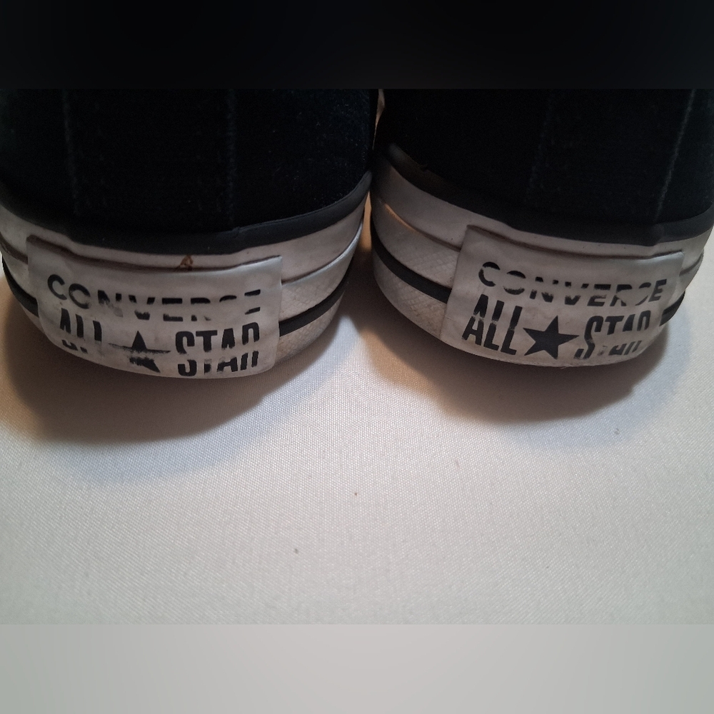 Converse All Star Black White Low Top Women 6/ Men 4 , Grunge Classic Streetwear - Picture 7 of 11